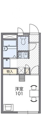 レオパレス北町の物件間取画像